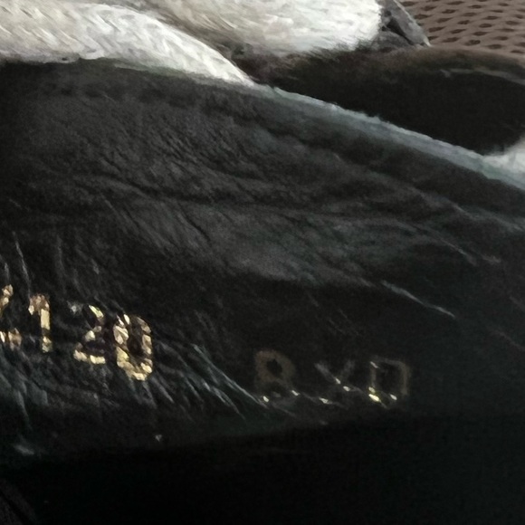 Men’s “GUCCI” Brown Leather/Fabric Sneakers - Picture 6 of 6